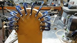 Arched window part-2 laminating curved glazing bar