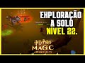 COMPLETANDO A EXPLORAÇÃO A SOLO NÍVEL 22 - Harry Potter Magic Awakened