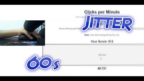 Jitter Click 60s STRAIGHT!