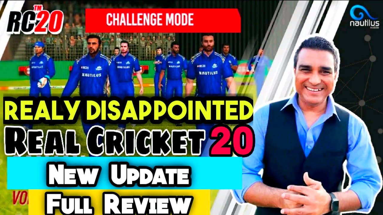 Real cricket 20 new update | Full Review | Realy disappointed 😟 - YouTube