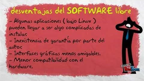 SOFTWARE Libre y Propietario
