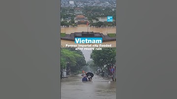 Former Vietnamese imperial city of Hue flooded after record rainfall • FRANCE 24 English