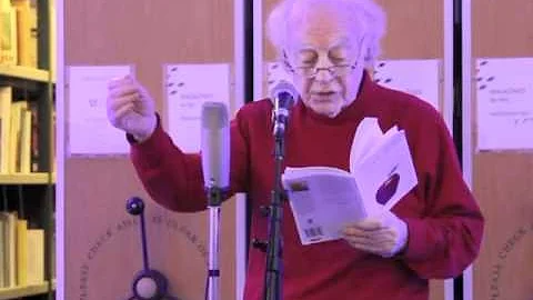 Gerard Benson at the Poetry Library