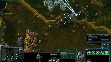 Starcraft 2 Beta - Protoss Air Attack