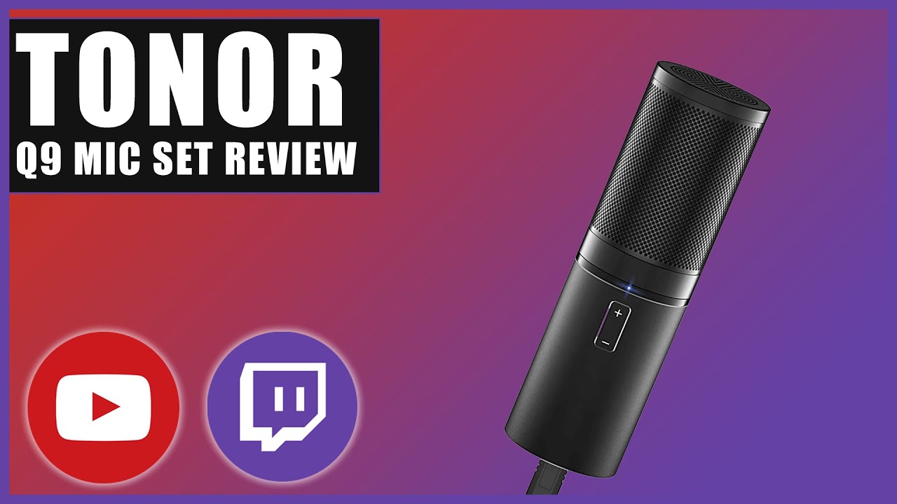 TONOR Q9 Mikrofon Set Review Bestes Budget Mikrofon YouTube
