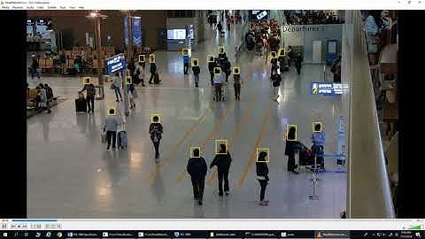 People / Crowd  counting (at Airport)