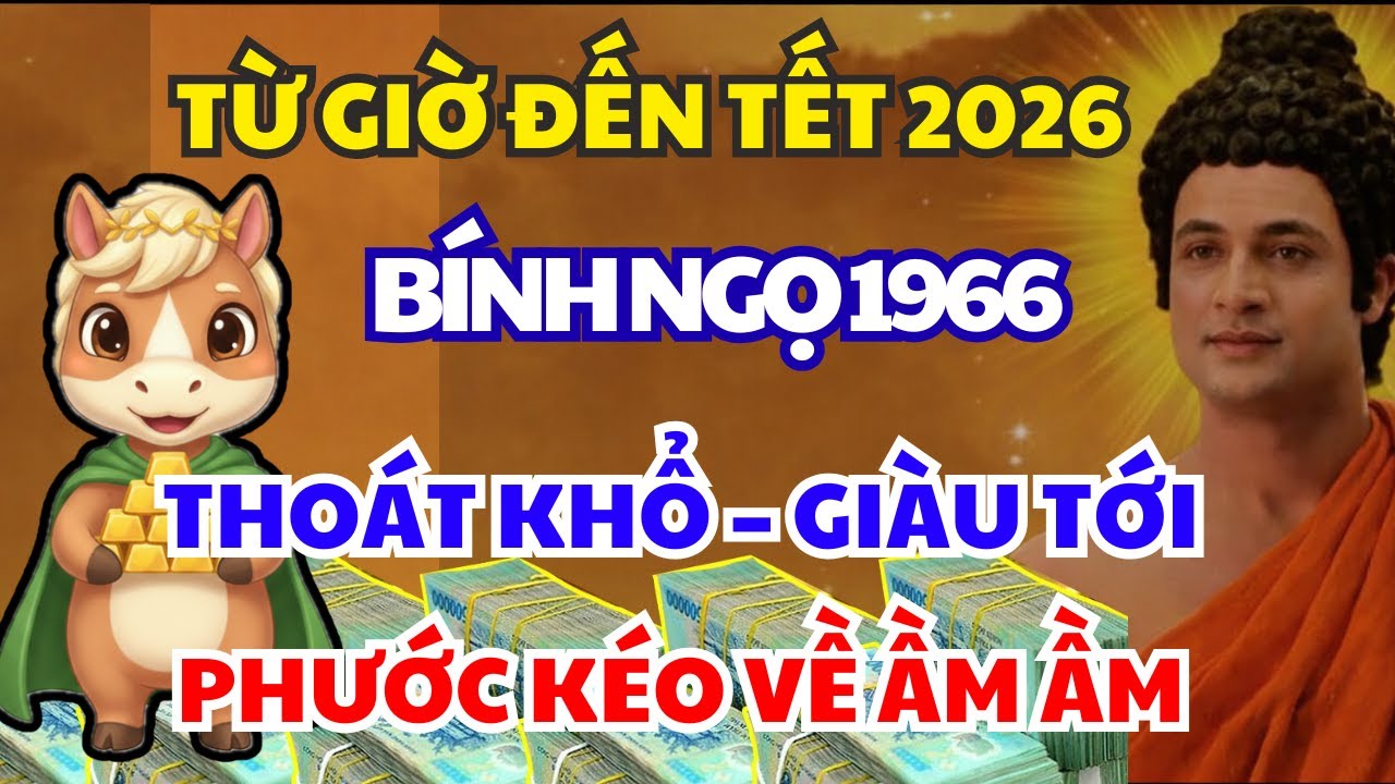 Từ Giờ Đến Tết 2026, BÍNH NGỌ 1966 Thoát Khổ Đón Giàu, Phước Báu Kéo Về Ầm Ầm Nếu Có 6 Dấu Hiệu Này