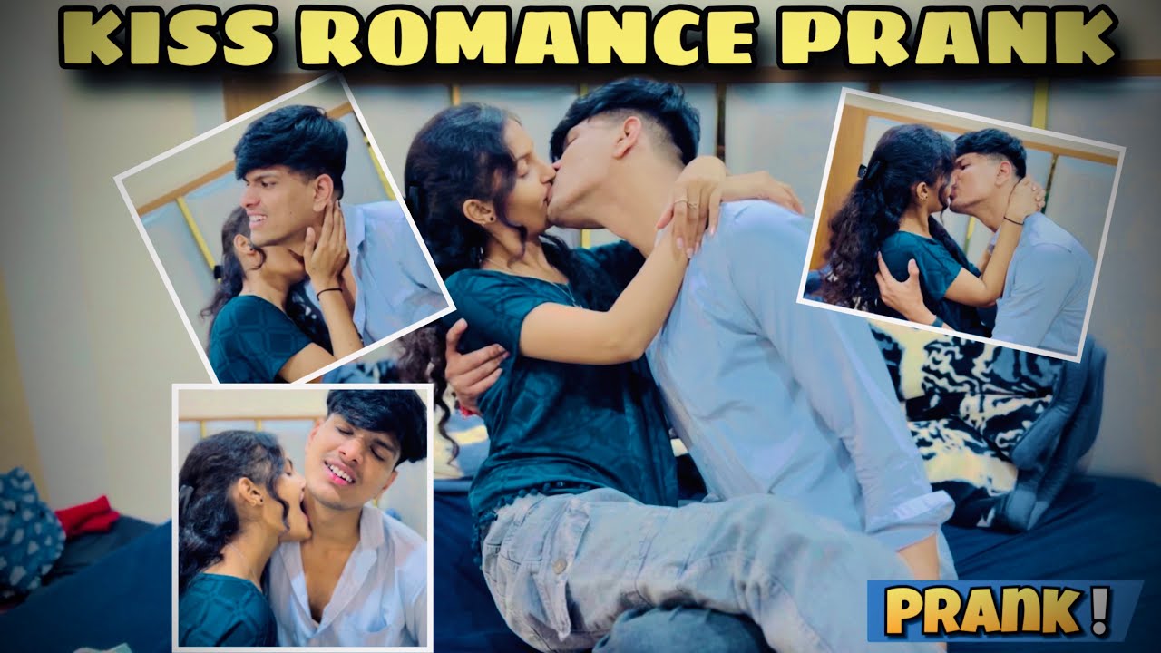 REAL KISSING PRANK 😘 || prank on boyfriend Suresh हुआ Romantic 😍 || @SureshkPrank 