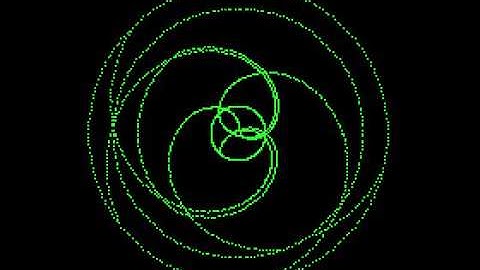 Spinning Dot in 6502 Assembler Apple ][
