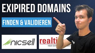 Deutsche Expired Domains finden & validieren (Nicsell + Realtime)  - Build in Public #7 (19.05.)