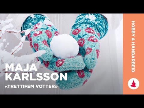Video: Hvordan Strikke Stripete Votter
