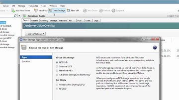 Conectando XenServer a um Storage Compartilhado NFS