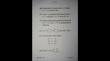 Ge Math-2 || Berhampur University PYQ 2023 || Important Questions #bsc #4thsememster  #math