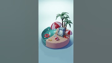 Blender Beach Arcade