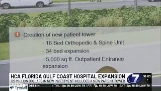HCA Florida Gulf Coast hospital expansion