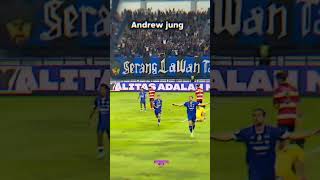 momen gol andrew jung saat peraib melawan madura semalam💙🥶🔥. #persibbandung