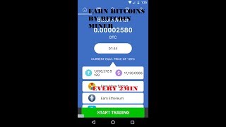 Earn free bitcoin by Bitcoin miner app screenshot 5
