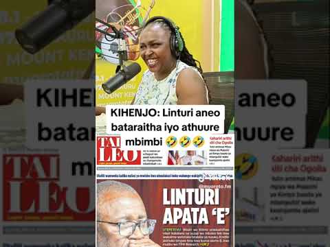 Ati Linturi aneo bataraitha iyo njuruu athure mbimbi