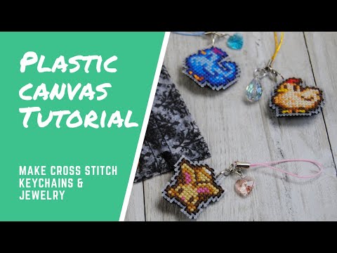 Video: How To Embroider A Dog On A Plastic Canvas