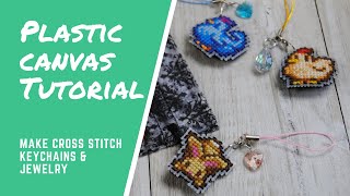Plastic Canvas Trinkets - Cross Stitch Tutorial