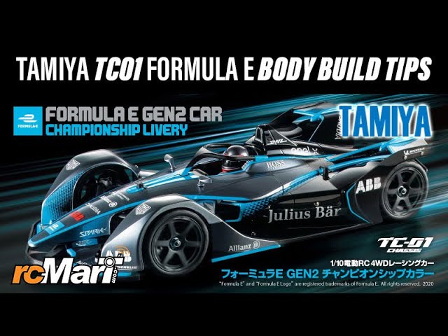 Tamiya Tc01 Formula E Body Build Tips Youtube