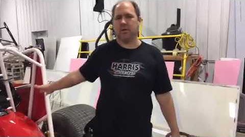 Harris Decals - Sprint Car Wrap Install