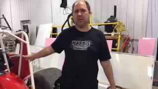 Harris Decals - Sprint Car Wrap Install