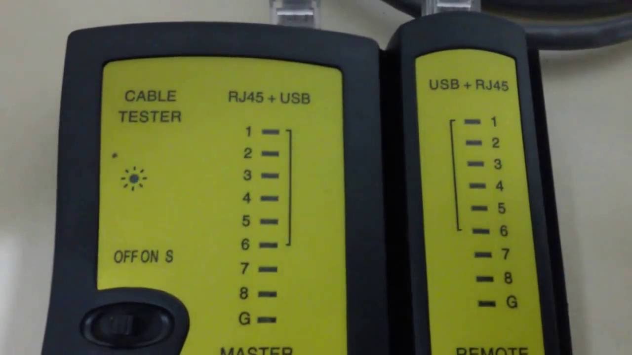 Ajuda com Testador Teste Crimpagem Cabo Rede Lan Rj45 Rj11 Telefonia ...