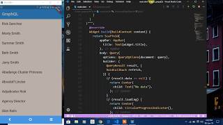 flutter graphQL Android and IOS