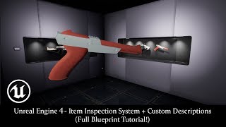 Unreal Engine 4 - Item Inspection System   Custom Descriptions (Full Blueprint Tutorial!)