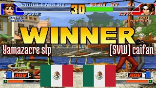 FT5 @kof98: Yamazacre slp (MX) vs [SVW] caifan (MX) [King of Fighters 98 Fightcade] Feb 16