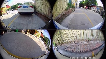 1080P 3D birdview system day video