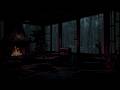 Rain Sound in Forest 🌧️ Heavy Rain on Window | Fast Sleep & Soothing Rainy Ambience