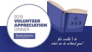 Volunteer Appreciation Video 2019