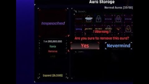 Deleting My Impeached In Sols RNG  (Roblox Sols RNG)