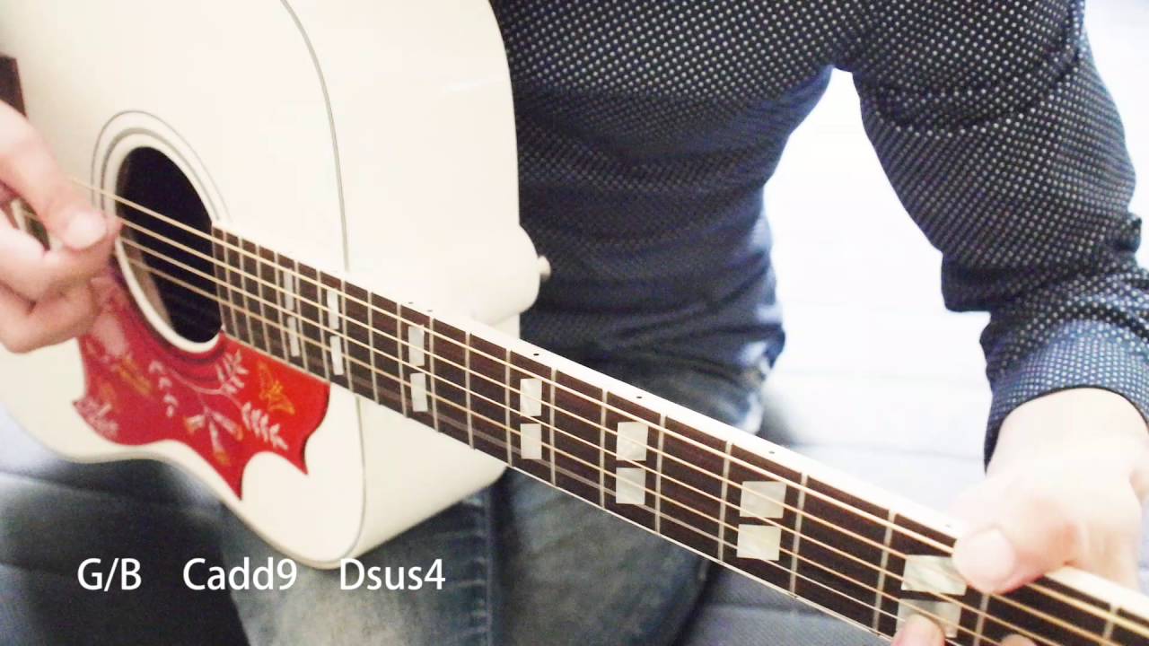 簡単コード付 スパークルsparkle Radwimps アコギ弾き語り Chords Chordify