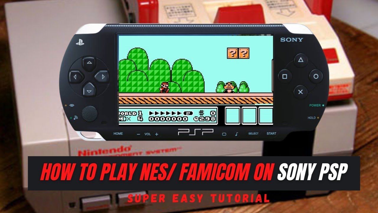 How To: Play SNES Roms & PSP Roms On Your PSP E1004 Complete Guide