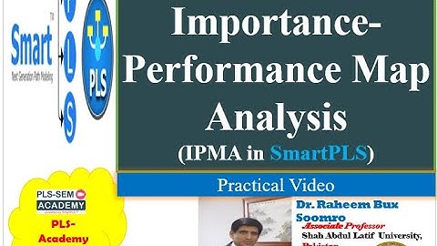 Smart PLS-SEM: Lecture 35 Understanding IMPA with Empirical Example (Practical)