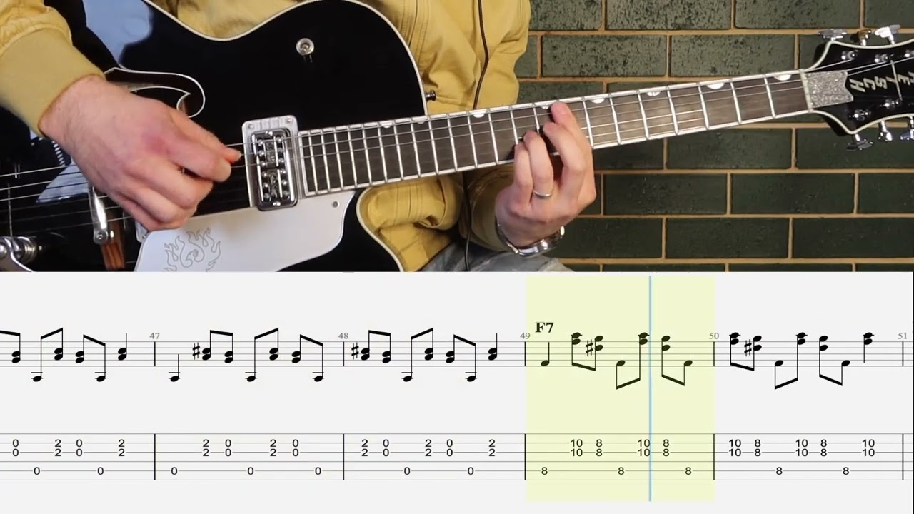 Insane Rockabilly! Hillbilly Moon Explosion - Tab Playthrough - Chalk Farm Breakdown