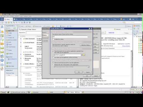 Lotusnotes Training: How To Create New Archive