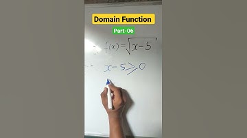 Domain Function part-06 #shorts #mathematics #maths #ssmclasses #function #domain #functions #100m