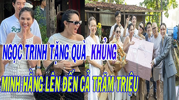 Hót Ngọc Trinh chơi lớn tặng túi hiệu cho Minh Hằng trong ngày đầu đóng phim #Giải Trí Việt 24h.