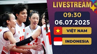 🔴TRỰC TIẾP | VIỆT NAM - INDONESIA | BÓNG CHUYỀN NỮ | ĐỐI THỦ SỪNG SỎ CHẠM TRÁN DÀN SIÊU PHẨM VN