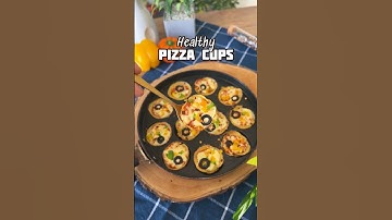 Healthy Pizza Cups !! Paniyaram Pan Episode 3 You can make these super quick.