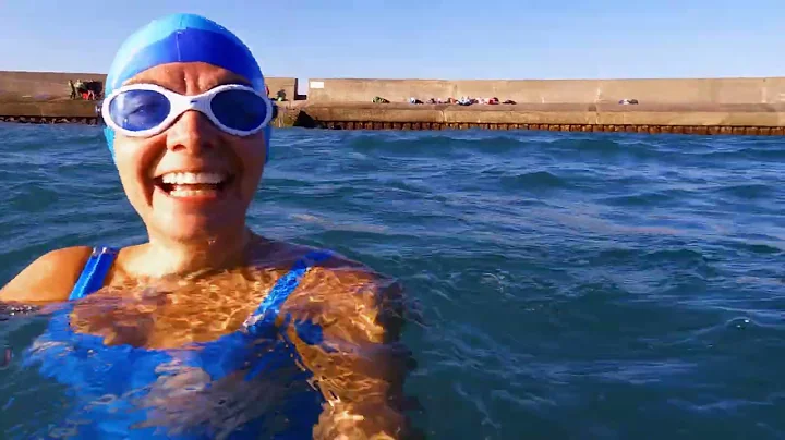 Cheers Daisy, Cheers Rosie, Winter Swim Guernsey