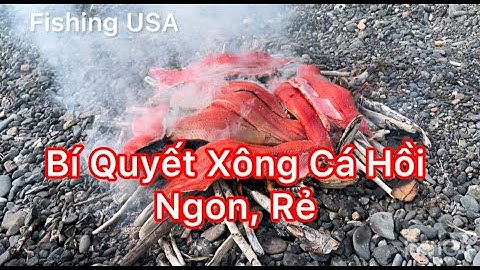 Chia Sẻ Bí quyết xông khói cá hồi ngay tại biển Homer – giữ trọn vị tươi như mới bắt!
