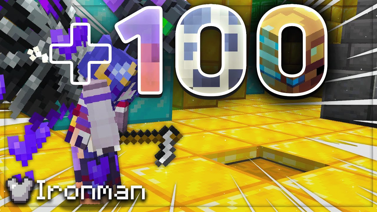 Preparing 100 Nucleus Runs in Hypixel Skyblock Ironman #48