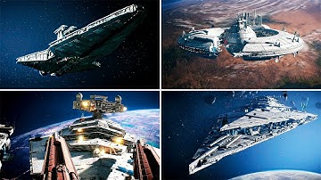 All Intro and Ending Scenes in Star Wars Battlefront 2 Starfighter Assault