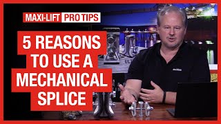 MAXI-LIFT Pro Tips - 5 Reasons to Use a Mechanical Belt Splice