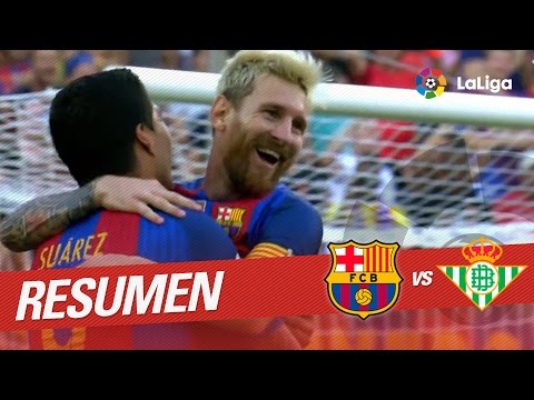 Resumen de FC Barcelona vs Real Betis (6-2)